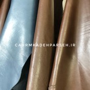 تصویر چرم طبیعی بزی - یک فوت / قهوه ای 