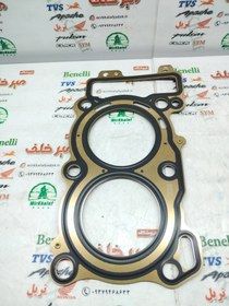 تصویر واشر سر (رو) سیلندر موتور بنلی 300 دوسیلندر و ریس و qj کیو جی اصلی (قدیم مدل 95 و 96) 