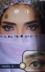 تصویر لنز چشم گلامور(سری جدید. تولید جدید.بسته بندی جدید) - عسلی۴ Glamour