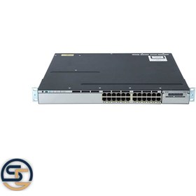 تصویر سوئیچ سیسکو مدل WS-C3750X-48P-S استوک Cisco WS-C3750X-48P-S 48Port Switch Stock