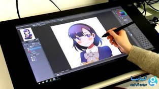 تصویر قلم نوری وکام Wacom Cintiq Pro DTH-2420 Wacom Cintiq Pro DTH2420