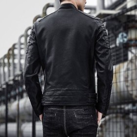 تصویر کاپشن چرم کد 1711 