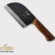 تصویر ساطور صربستانی فولادی کوچک H005 