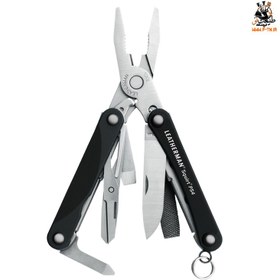 تصویر ابزار چندکاره لدرمن SQUIRT PS4 مشکی Leatherman SQUIRT PS4 black