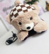 تصویر کیسه آب گرم برقی عروسکی دوتیکه با قطع کن خودکار کرم 