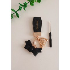 تصویر آویز کیف و جاکلیدی شیک طرح پاپیون، انتخاب خاص شما 