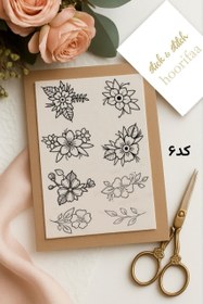 تصویر استیکر گلدوزی کد 6 