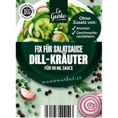تصویر ادویه شوید ماست و سالاد گوستو Le gusto مدل DILL-KRÄUTER 