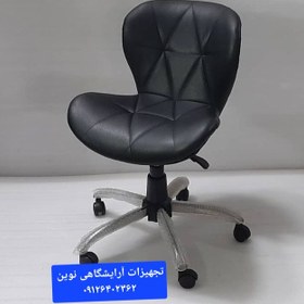 تصویر صندلی آرایشگاهی جکدار زین اسبی هزینه ارسال درب منزل توسط مشتری پرداخت میشود 