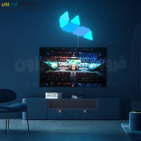 تصویر پنل دیواری هوشمند مثلثی Triangle LED Lights RGBIC (WiFi/Bluetooth) Wall Panels 