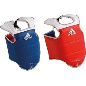 تصویر adidas ADITAP01 WT تأیید شده Taekwondo Safguard محافظت از بدن دو طرفه 