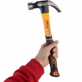 تصویر چکش میخ کش دسته فلزی اینکو مدل HCH81016L 