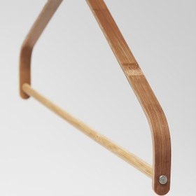 تصویر چوب لباسی بامبو ایکیا مدل IKEA HÖSVANS IKEA HÖSVANS hanger bamboo