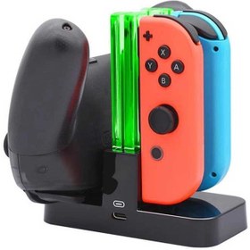 تصویر استند شارژر سوئیچ کنترلر نینتندو Hori Nintendo Switch Joy-Con Charge Stand 