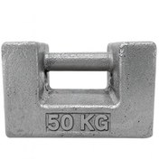 تصویر وزنه مکعب 50 کیلویی رضوی 