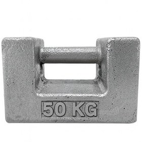 تصویر وزنه مکعب 50 کیلویی رضوی 