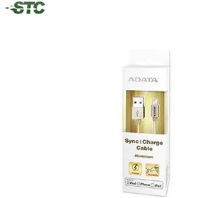 تصویر کابل تبدیل USB به لایتنینگ ای دیتا Adata Sync And Charge طول 1 متر 