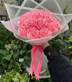 تصویر دسته گل ربانی مناسب هدیه،ولنتاین،سورپرایزوتمام مناسبت ها 