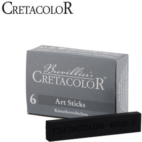 تصویر زغال مشکی کرتاکالر Cretaceous black charcoal