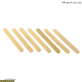 تصویر چوب بستنی ساده پهن scale 