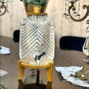 تصویر کلمن شیشه ای یک طبقه ساده کد ۱۰۱بارکد601924 