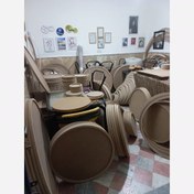 تصویر بیس ماه بیس چوبی 