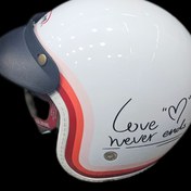تصویر کلاه ردلاین طرح لاو Redline helmet love design