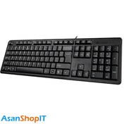 تصویر کیبورد ای فورتک مدل KK-3 USB A4Tech KK-3 USB Keyboard