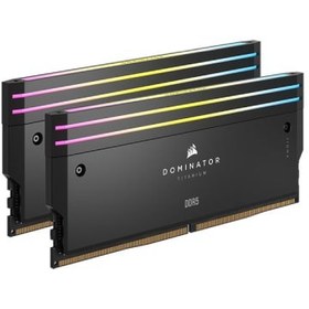 تصویر رم دسکتاپ کورسیر مدل Dominator Titanium RGB (2x16GB) DDR5 6600MHz CL32 ظرفیت 32 گیگابایت 