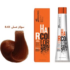 تصویر رنگ موی 100میل سولار عسلی (8.43) SHAIMA 