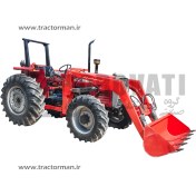 تصویر بیل لودری 4 جک دو فشار تراکتورهای 475 جفت دیفرانسیل 