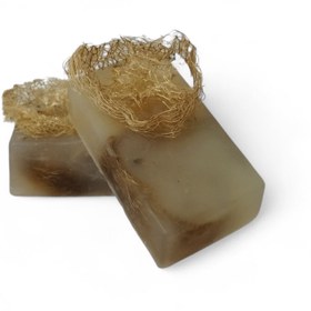 تصویر صابون لوفا – لایه‌بردار، شفاف‌کننده و تقویت‌کننده پوست Loofah Soap – Exfoliates, Clarify, and Strengthens the Skin