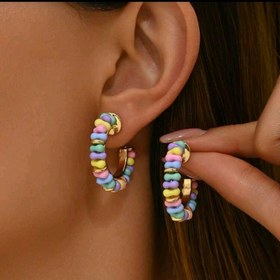 تصویر گوشواره مدل دانه ای 