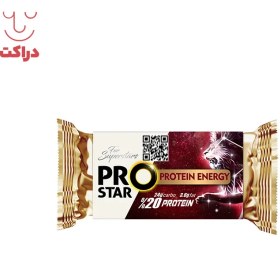 تصویر شکلات انرژی بار پرو استار22 درصد پروتئین 45 گرمی Pro Star Energy Bar 45 g