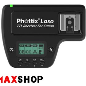 تصویر رادیو فلاش فوتیکس Laso TTL Canon Phottix Laso TTL Flash Trigger Receiver Canon