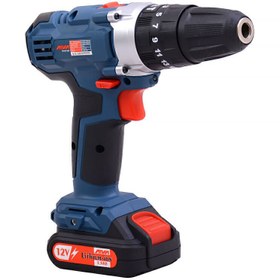 تصویر دریل پیچ گوشتی شارژی آروا مدل 5802 ظرفیت ۱۲ ولت اتوماتیک 