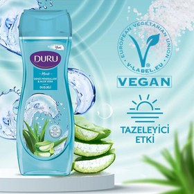 تصویر شامپو بدن دورو حاوی مواد معدنی دریایی و عصاره آلوئه ورا 450 میلی لیتر duru body shampoo deniz mineralleri with aloevera 450ml