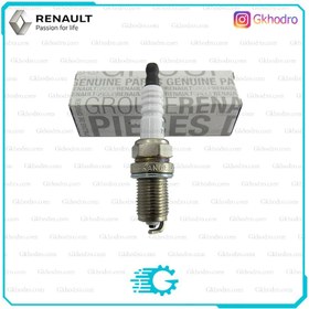 تصویر شمع ال 90 اورجینال فرانسه (بسته۴عددی) RENAULT Spark Plug 77 00 500 155 UV1