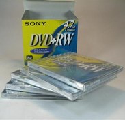 تصویر یک عدد دی وی دی ریرایت سونی DVD-RW SONY (کد12459) 