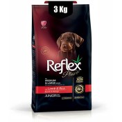 تصویر غذای خشک توله سگ رفلکس پلاس نژاد متوسط و بزرگ 3 کیلوگرم - اورجینال Reflex Plus Junior Medium & Large Breed Lamb & Rice 3kg