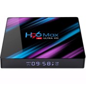تصویر اندروید باکس H96 مدل MAX 3318 ظرفیت ۶۴ گیگابایت با ریموت 