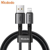 تصویر کابل آیفونی فست شارژ Mcdodo CA-3580 3A 1.2m ا Mcdodo CA-3580 3A 1.2m Lightning Charge and Data Cable Mcdodo CA-3580 3A 1.2m Lightning Charge and Data Cable