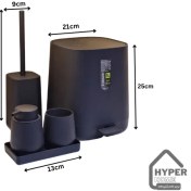 تصویر سرویس 5پارچه میامی کنتراست 5-9900 