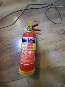 تصویر کپسول آتش نشانی یک کیلو گرمی abc برند فایراستاپ(مخصوص خودر‌و) FIRE STOP