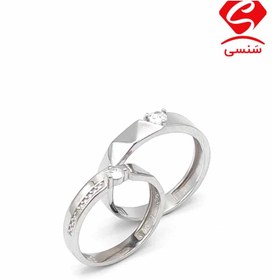 تصویر حلقه ست شیک نقره کد38 