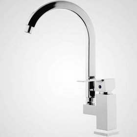 تصویر شیر ظرفشویی البرز روز مدل فلت Alborzrooz Flat kitchen tap