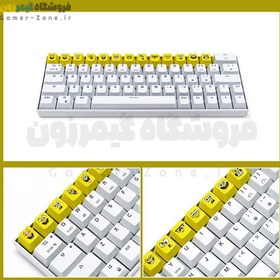 تصویر کلید کیبورد مکانیکال (کیکپ) طرح باب اسفنجی Spongebob PBT Keycaps for Mechanical Keyboards 