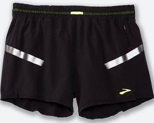 تصویر شلوارک شبرنگ بروکس 221492070 ا brooks carbonite 4" short brooks carbonite 4" short