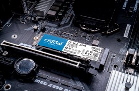 تصویر حافظه اس اس دی کروشیال مدل P2 با ظرفیت 500 گیگابایت Crucial P2 500GB PCIe M.2 2280 NVME SSD