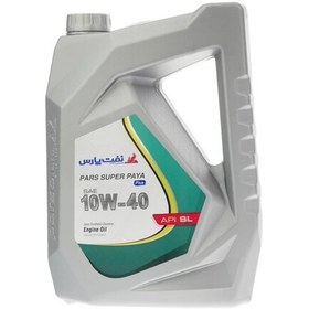 تصویر روغن موتور نفت پارس 10W-40 SL پارس سوپر پایا پلاس 4 لیتر Naft Pars 10W-40 SL PARS SUPER PAYA Plus 4L Engine Oil